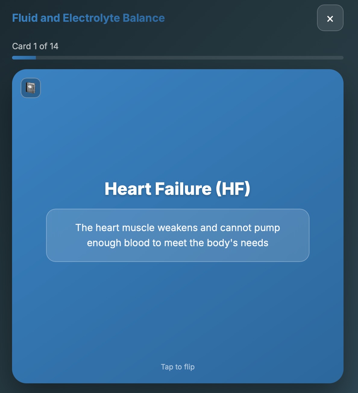 Pathophysiology Flashcard Front